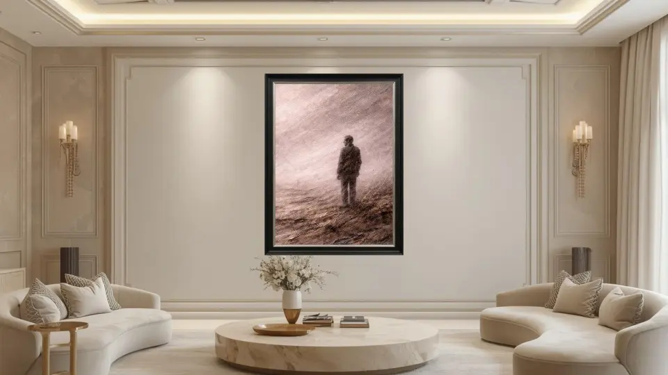 Architectural Resonance in Luxury Living Space