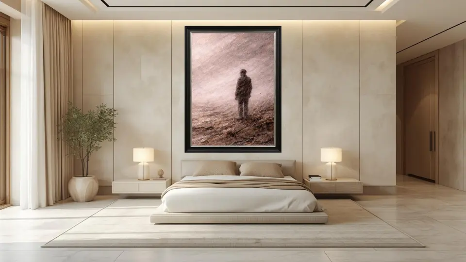 Master bedroom elite fine art decor