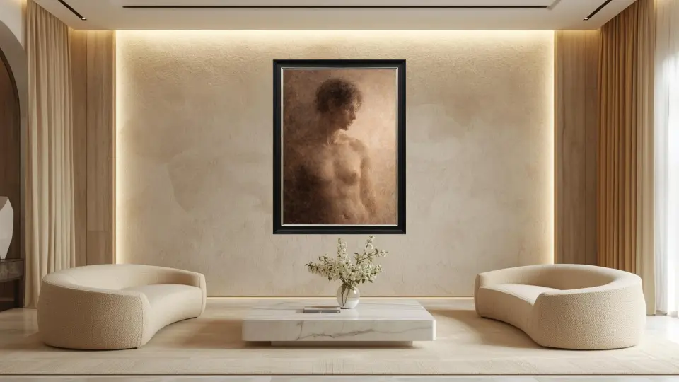 Architectural Resonance in Luxury Living Room