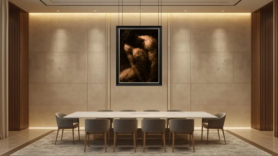 Formal dining room decor