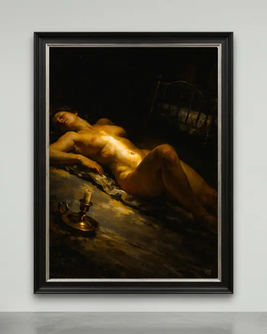 Nocturne in Gold and Shadow - 1/1 Exclusive Genesis Canvas