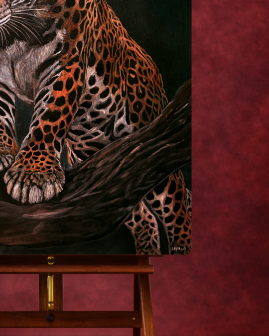 Original Artwork Edge Detail