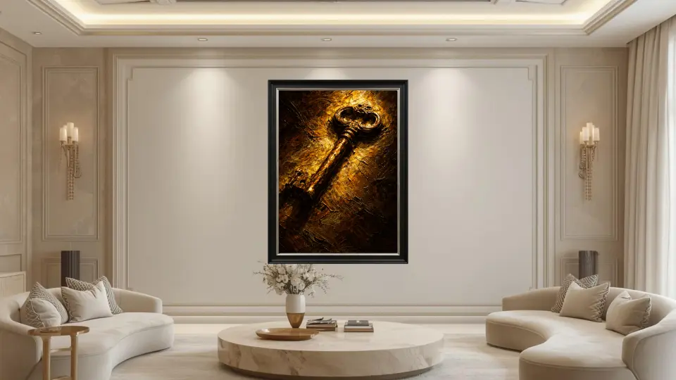 Luxury living room placement