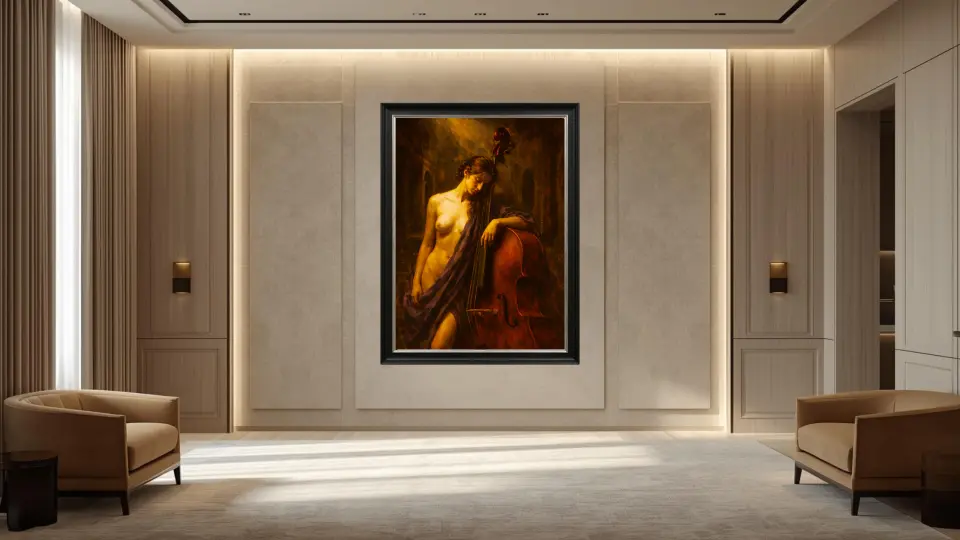 Nocturne of the Silent Cello 1/1 exclusive edition artwork