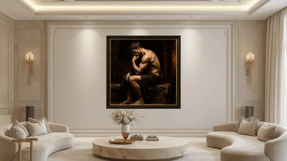 Luxury living room placement