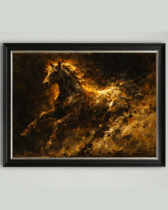 Surreal fragmented female form in soft textiles luxury canvas art